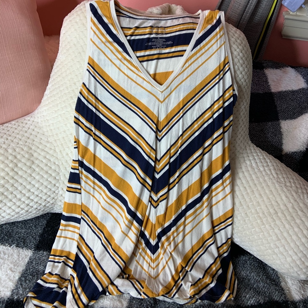 Deep v neck tank